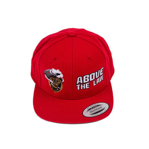 Above the Law SnapBack Hat- Red