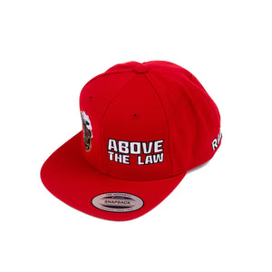 Above the Law SnapBack Hat- Red