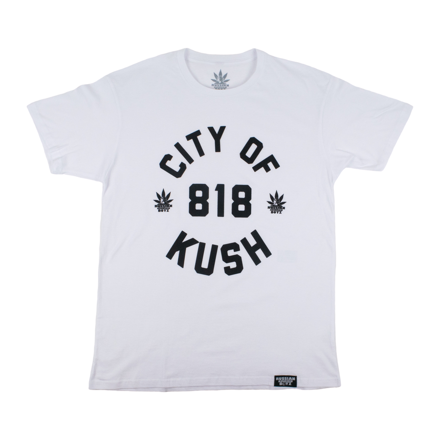 City of 818 Kush T-Shirt - White