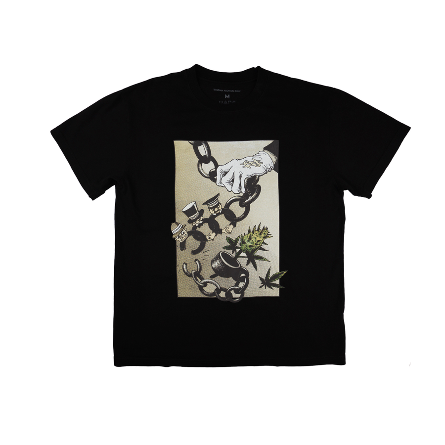 Free the Plant T-Shirt- Black