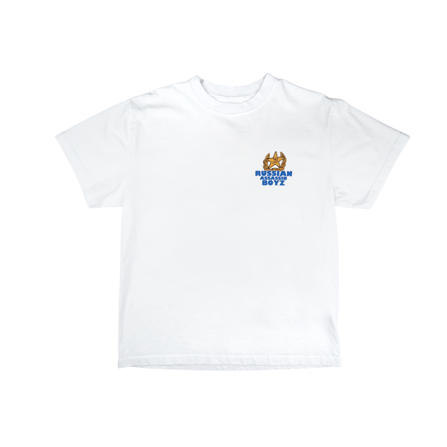 General Russian Bear T-Shirt- White